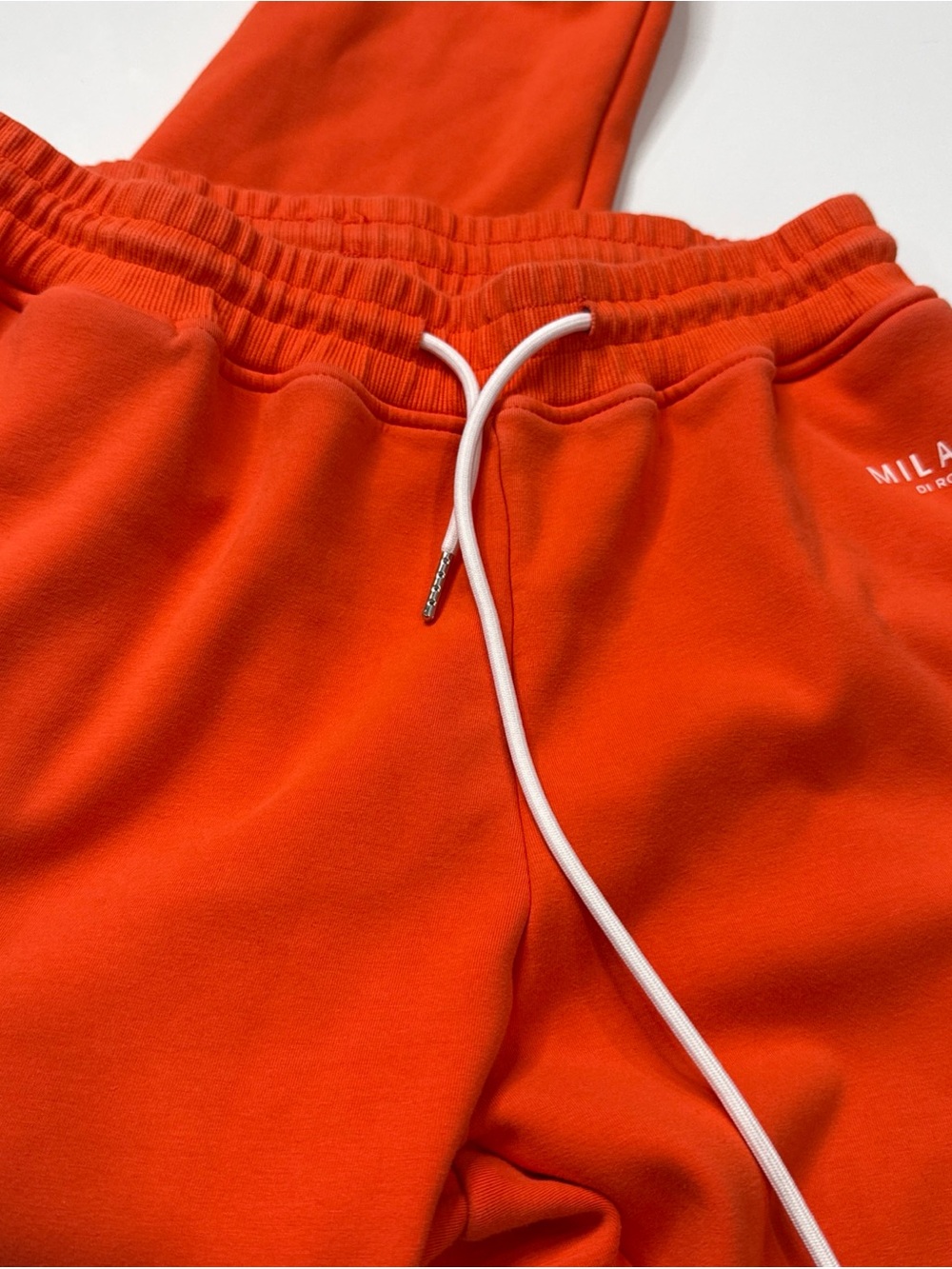 Milano Di Rouge Sweatpants Orange Color Size S A030426 - Picture 4 of 7